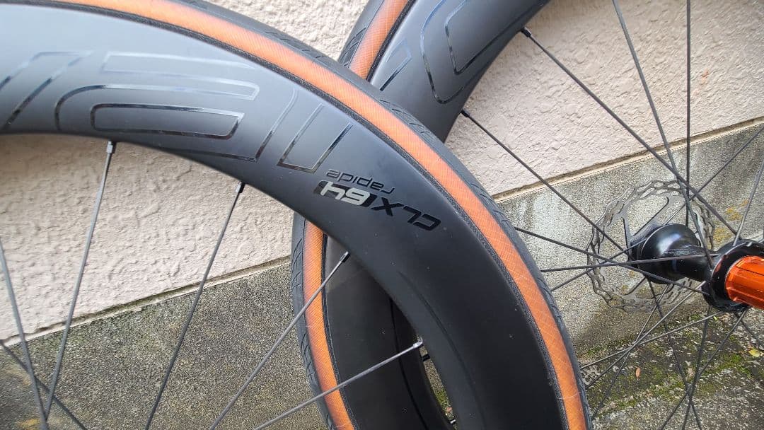 ROVAL RAPIDE CLX 64 完組ホイールdiscタイヤ.ローター付き