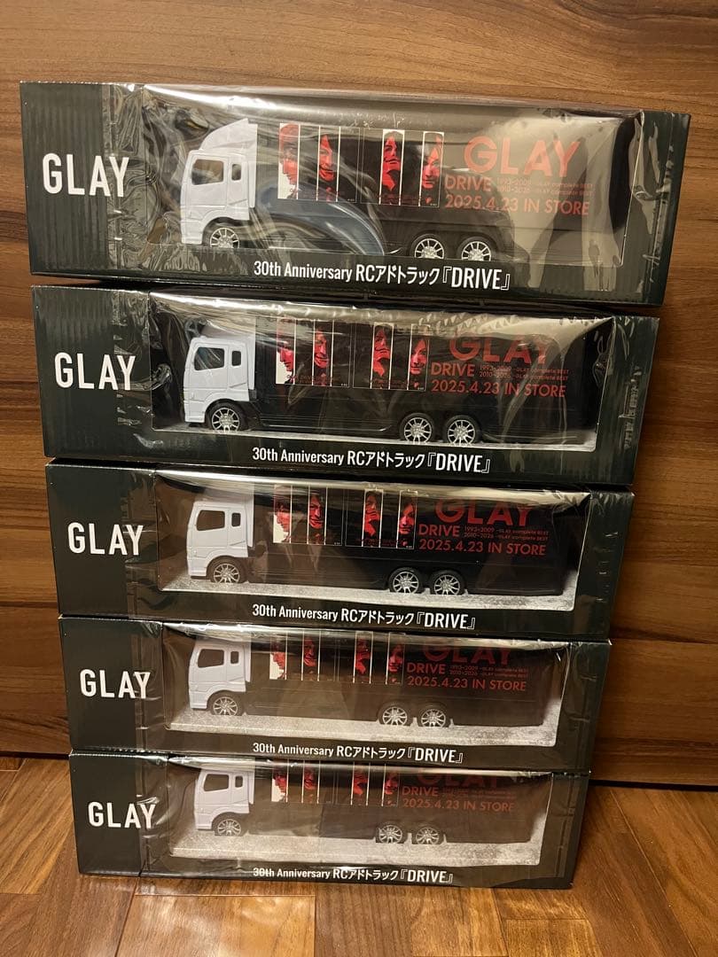 GLAY×GiGO コラボ景品　アドトラック　5台セット　30th