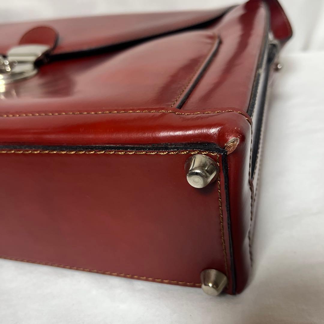 本革 イタリア製 ブリーフケース ビジネスバッグ レザー