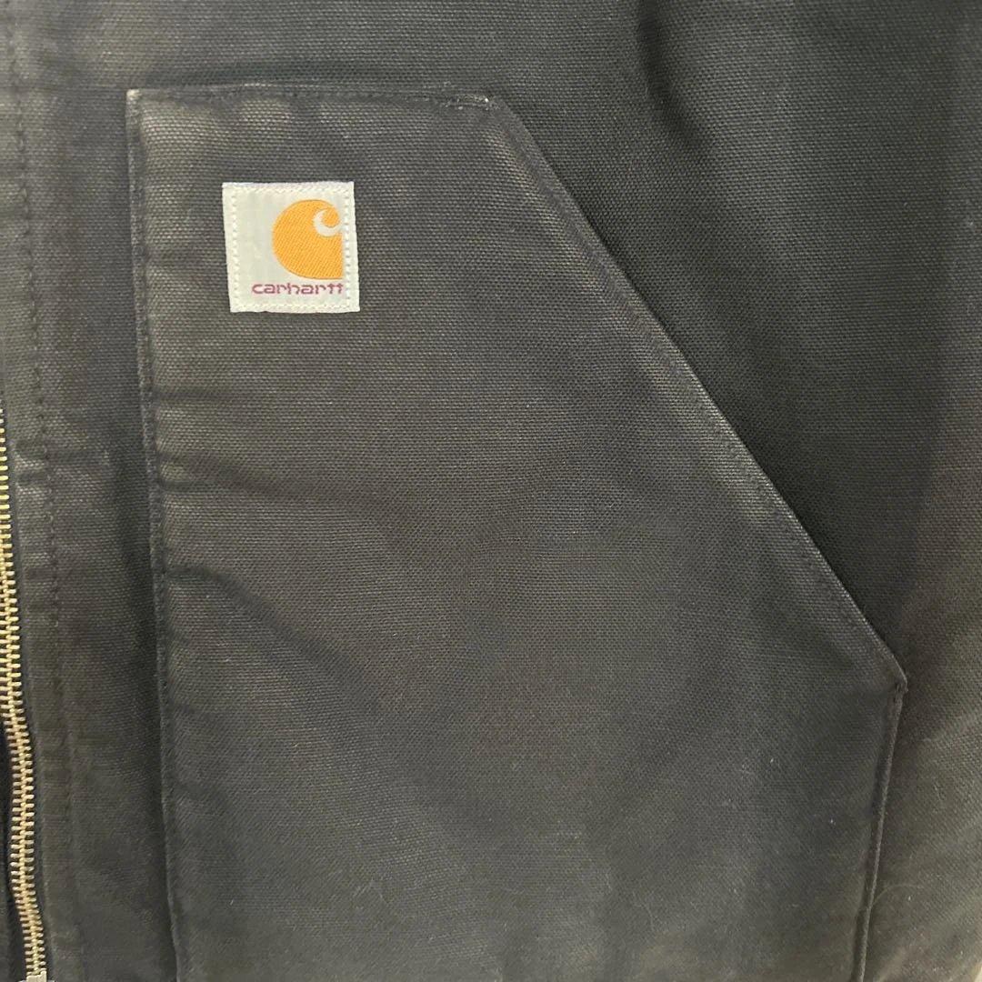 Carhartt ブラック ダックベスト XL