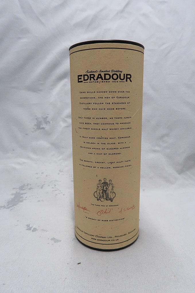 エドラダワー１０年 シングルモルトウィスキー ミニチュアボトル