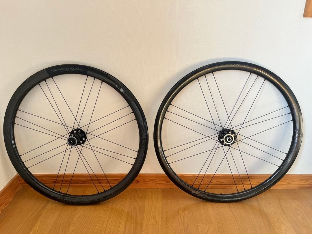 CAMPAGNOLO SHAMAL CARBON DB シマノフリー 前後セット