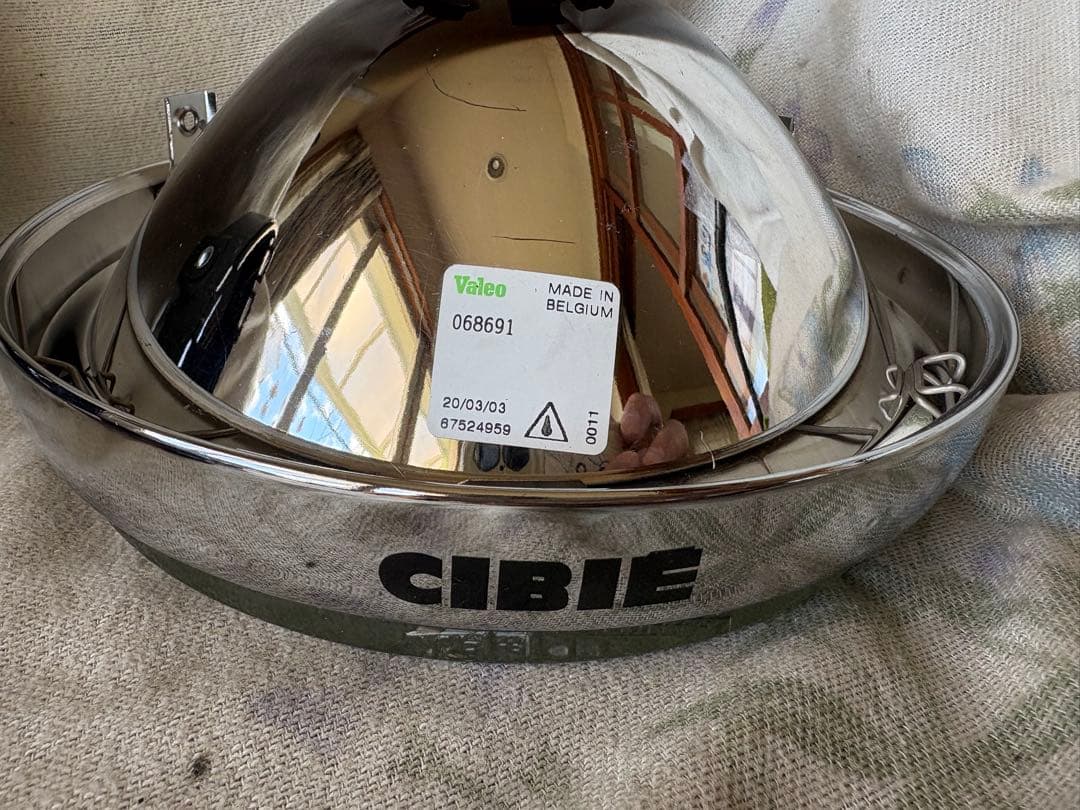 シビエ ヘッドライト cibie マーシャル 当時 旧車 イノウエ ゼファー