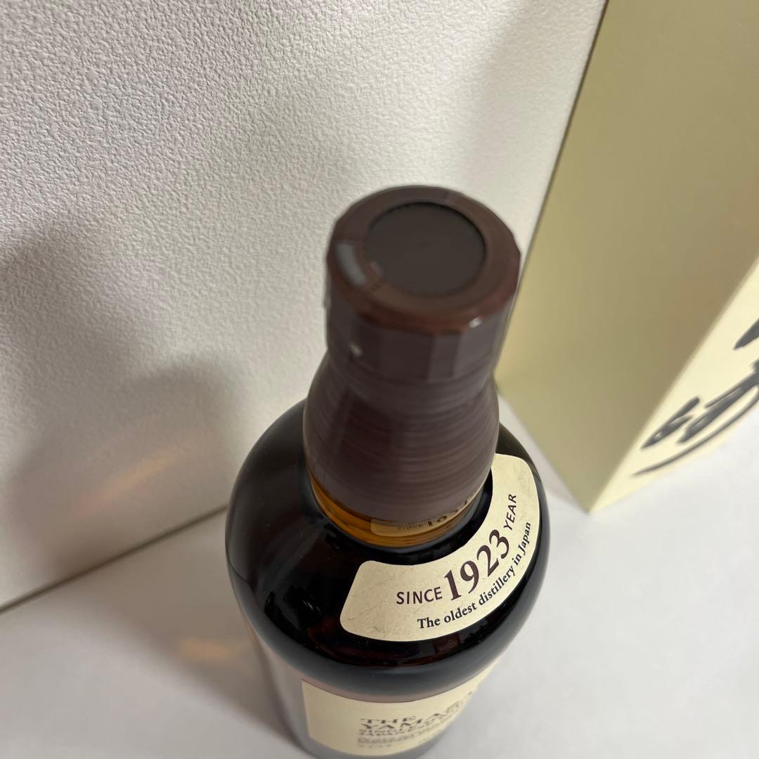 山崎 箱付き　シングルモルトウイスキー 700ml