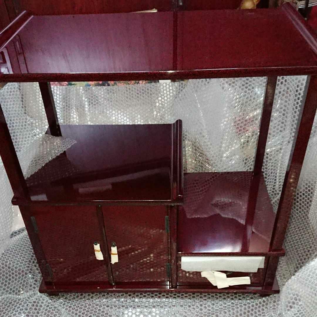 津軽七々子塗飾り棚☆希少極美品未使用品4月31日迄御値引き販売中