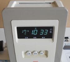 ★清掃済美品 MAX タイムレコーダー ER-80S + 新品Sカード20枚