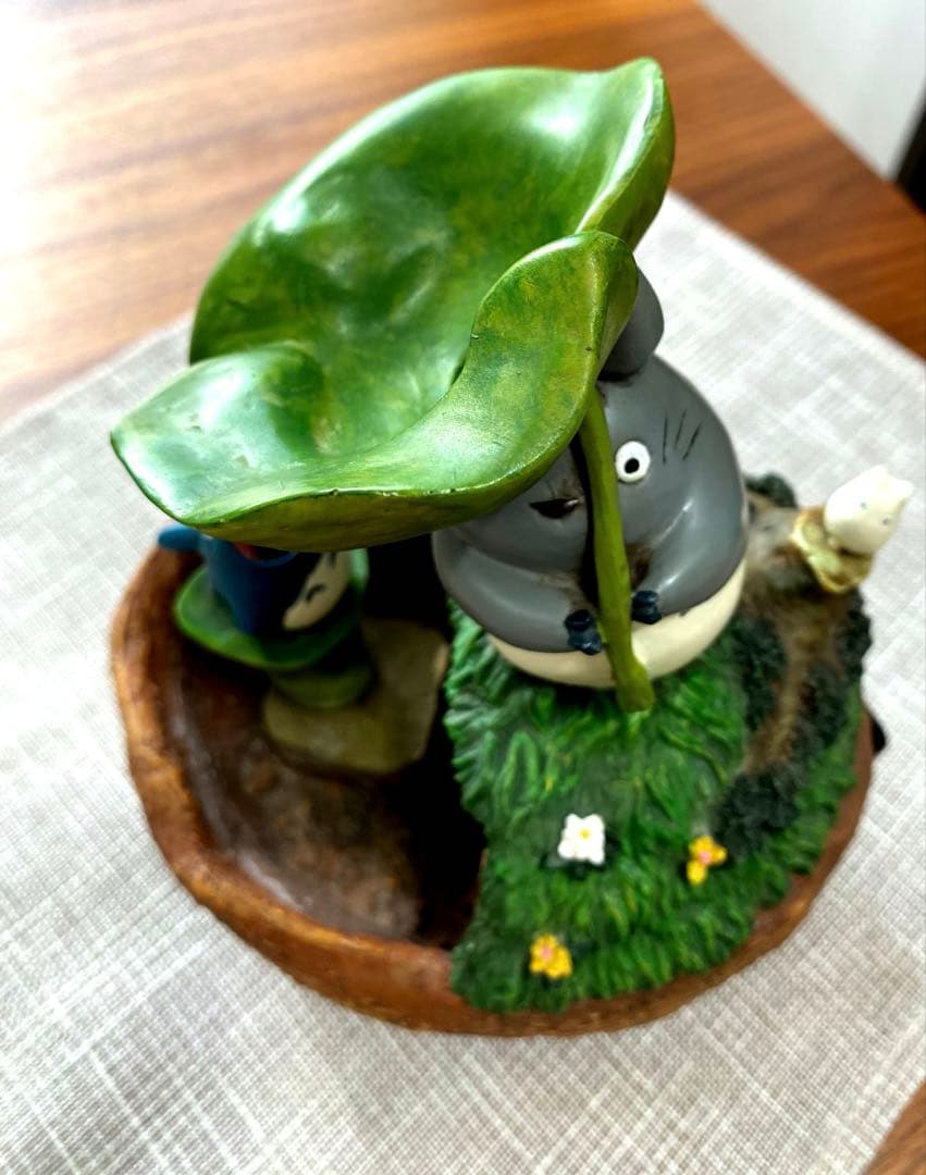 ☆稀少・廃盤品☆となりのトトロ　「はっぱのかさ」　ウォーターガーデン　ジブリ