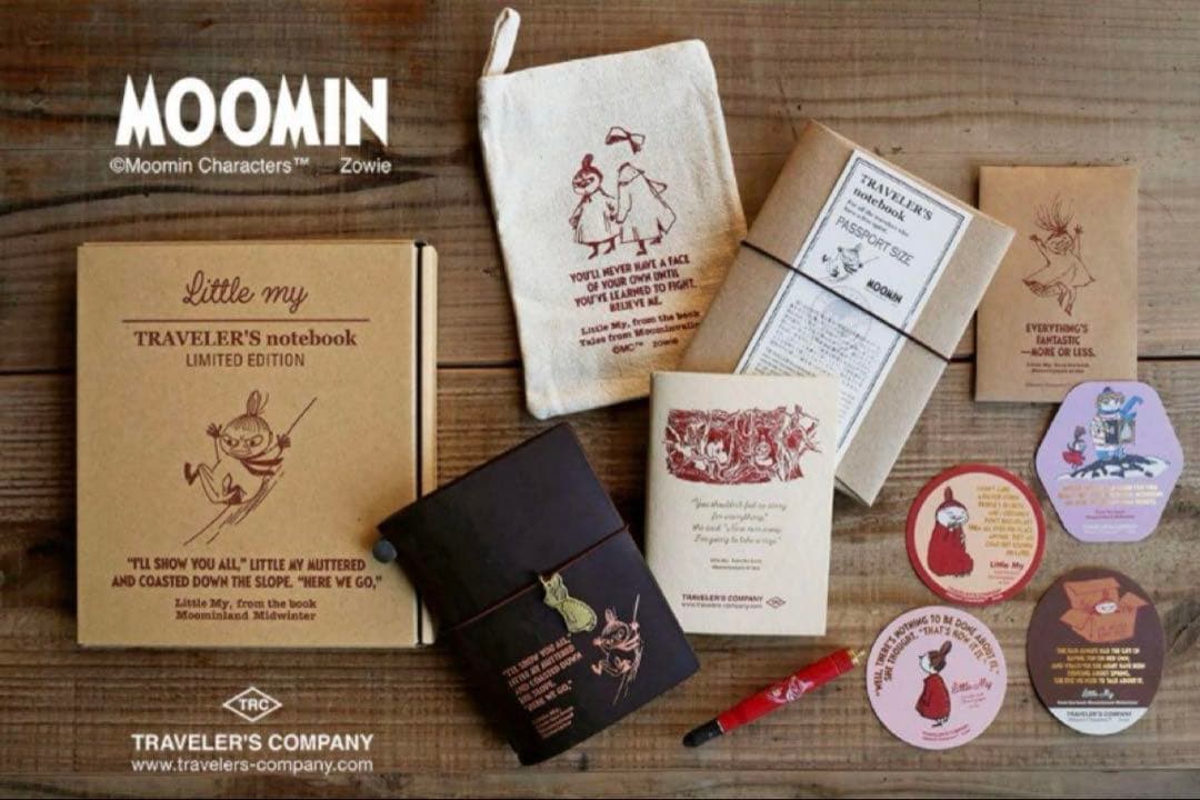 トラベラーズノート　リトルミィ　トラベラーズノートムーミンコラボ　未開封　新品