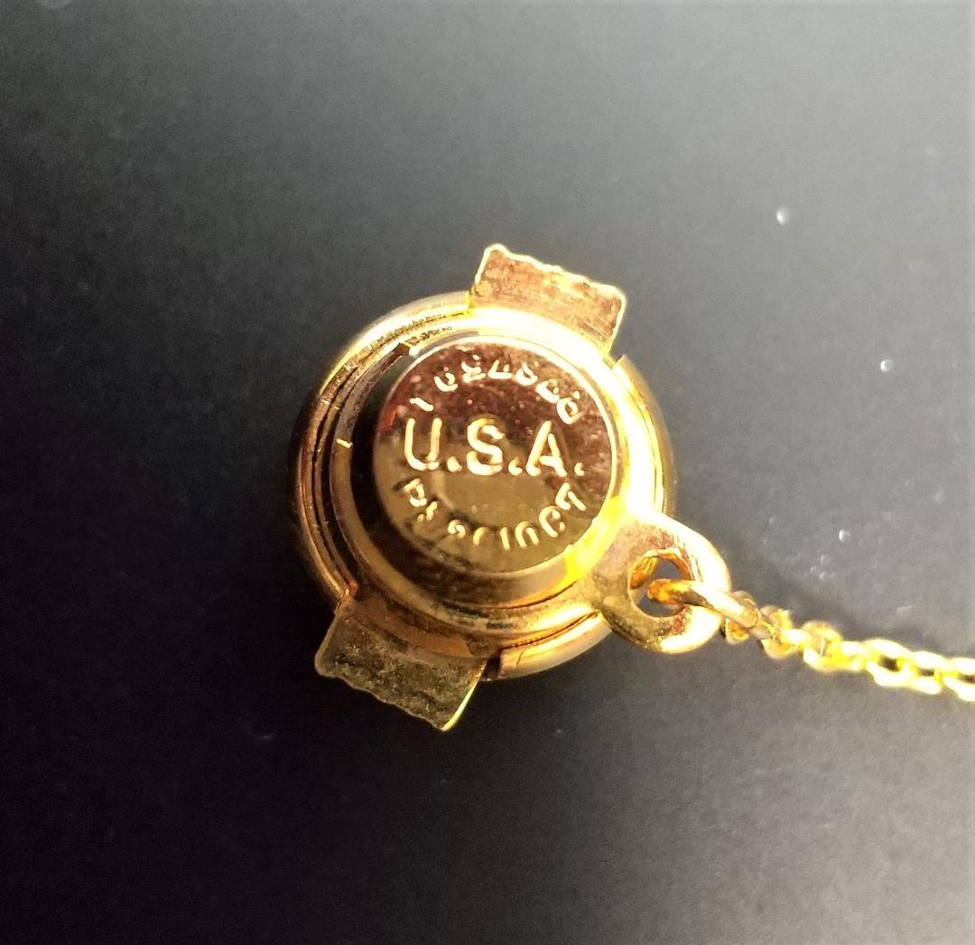 K18　真珠タイタックピン　ネクタイピン