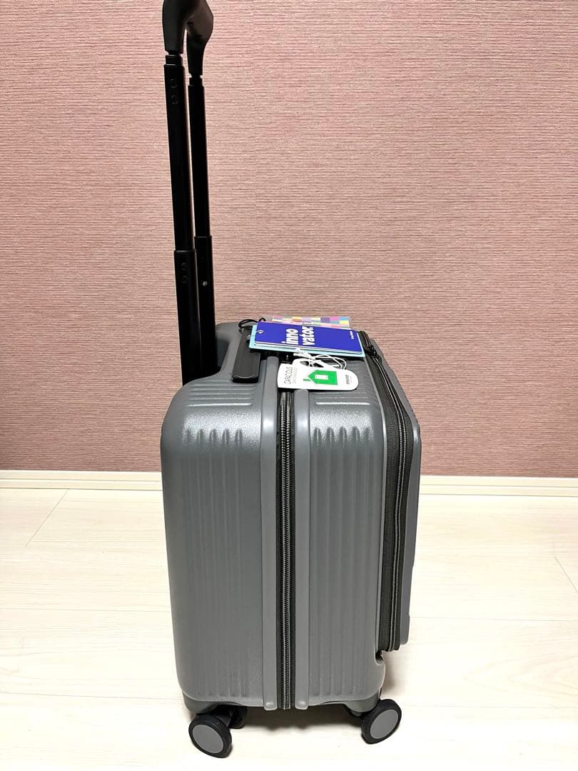 イノベーター INV20 フロントオープン 機内持込可33L STEELGRAY