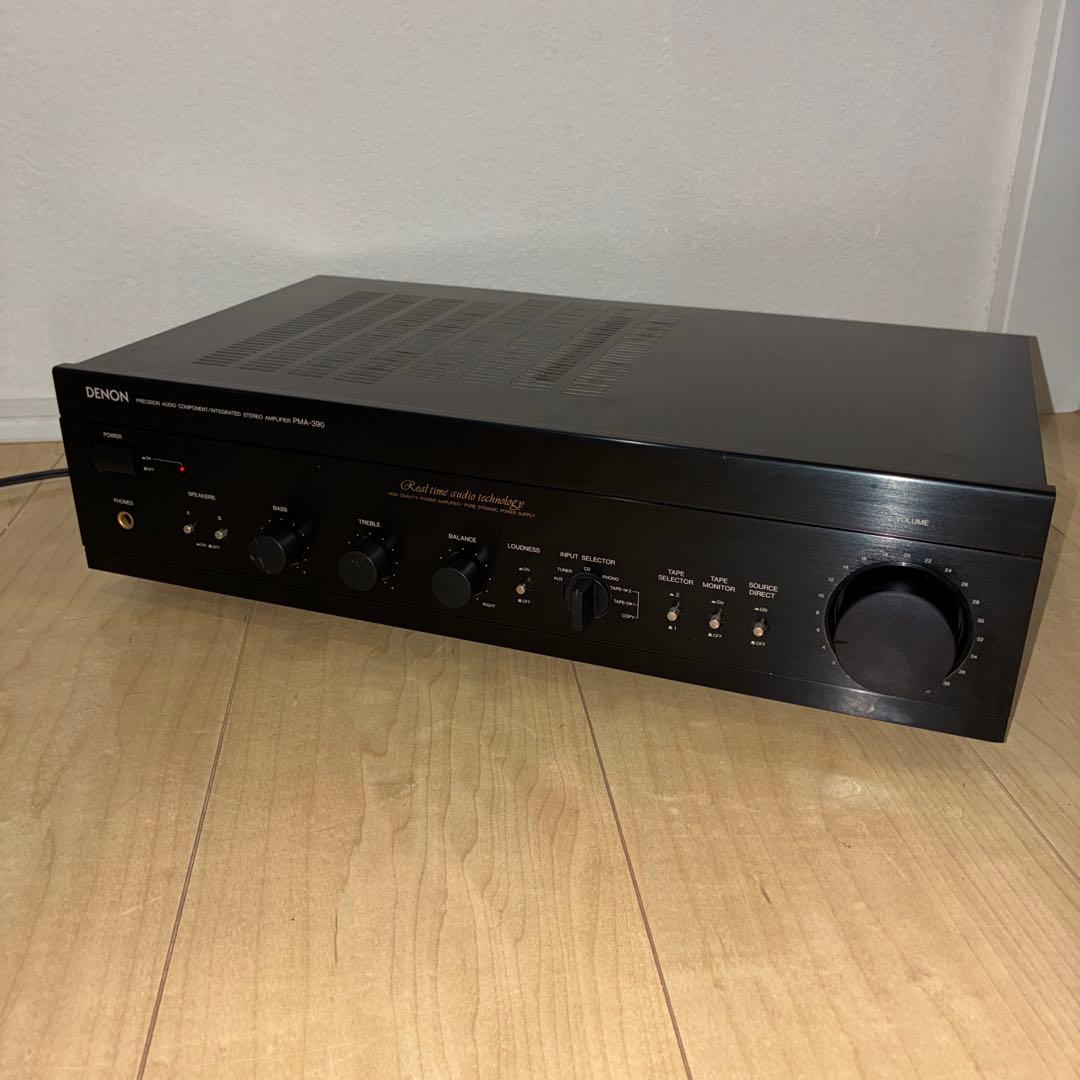 いい音ですDENON PMA-390プリメインアンプ　 大型トロイダルトランス