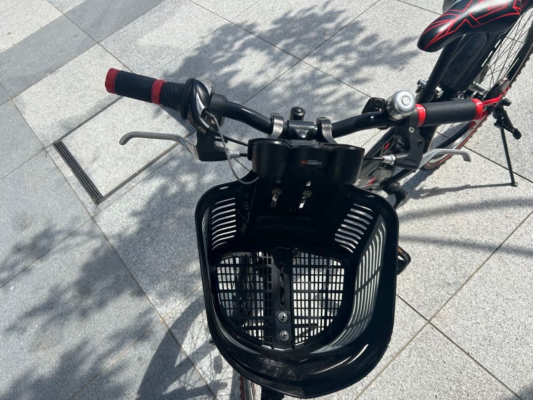 BRIDGESTONE EXJ46 外装6段　ブリヂストン　ブラック&レッド