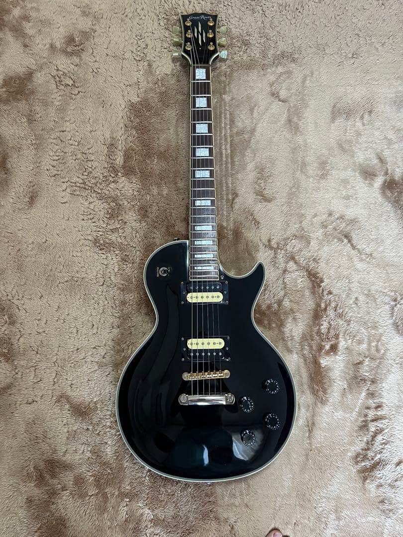 【調整済】Grassroots ESP レスポール　カスタム　エレキギター