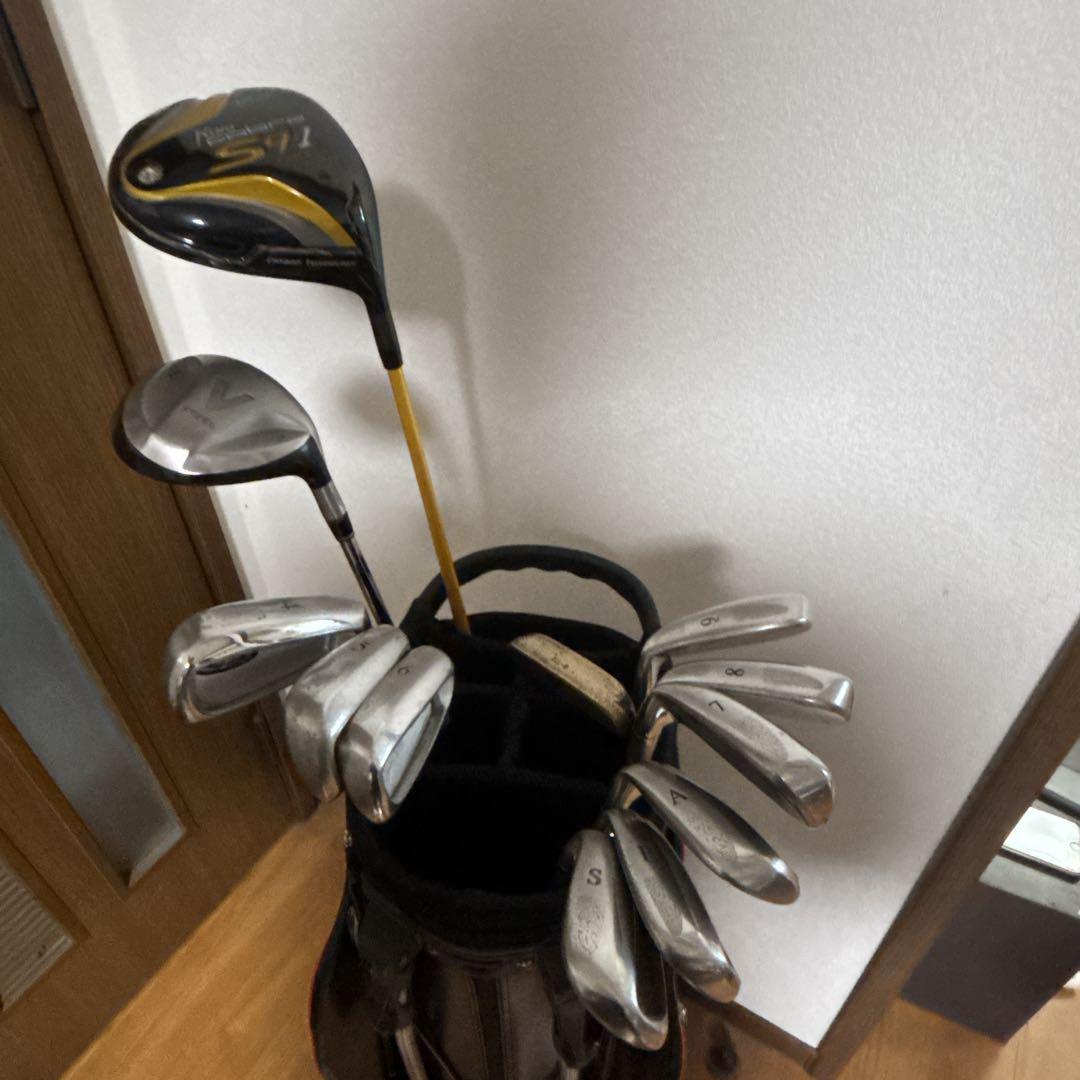 Puma キャディバッグ　ゴルフクラブセット　12本　初心者