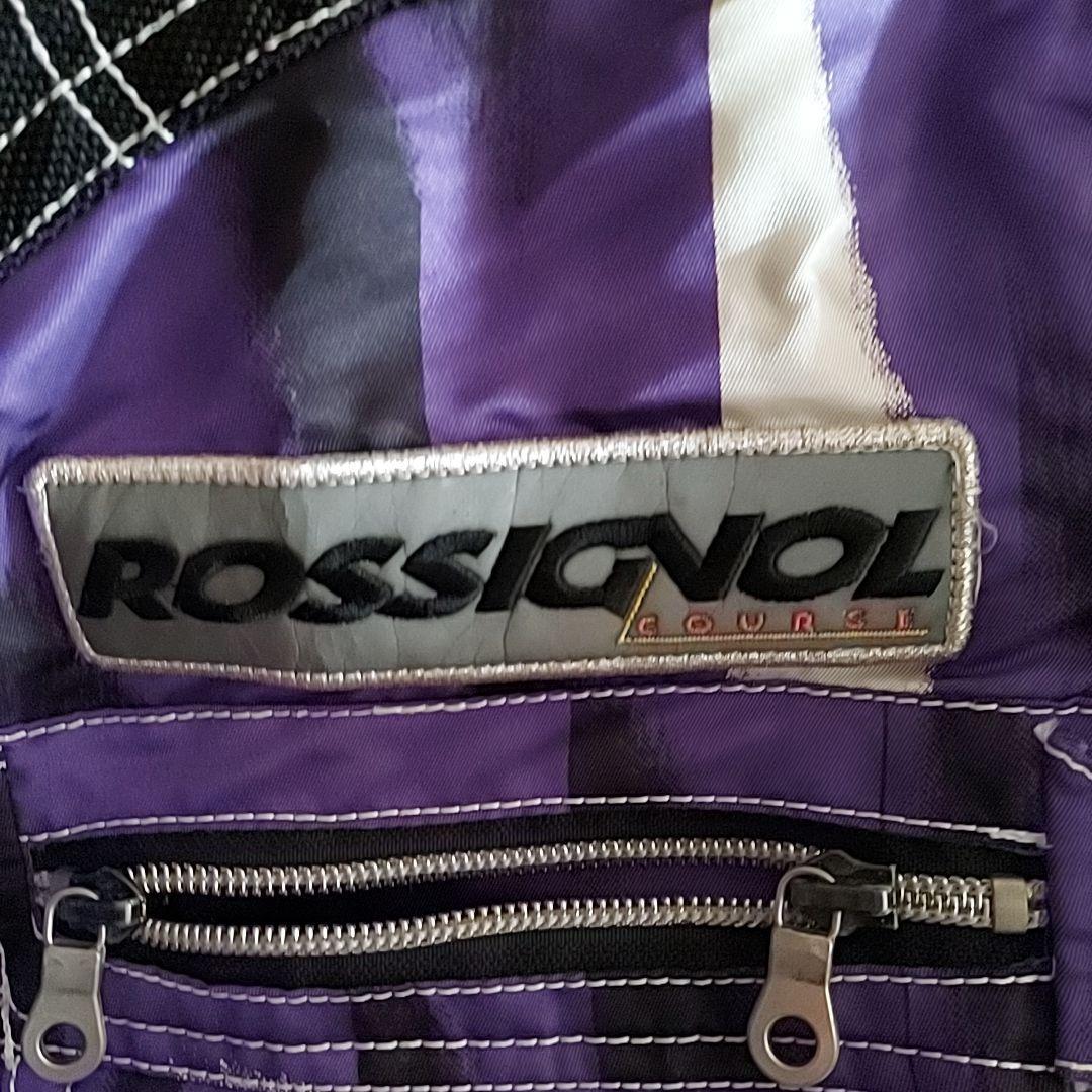 【ROSSIGNOL】ロシニョール フルジップ スキーウェア 上下セット M 紫