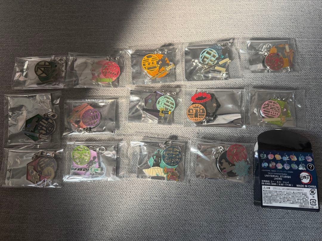 鬼滅の刃 チャーム コンプリート USJ