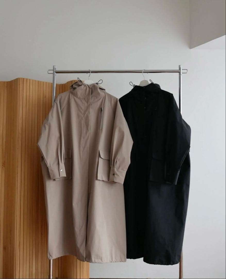 TRUNC88 レインコート　ブラック