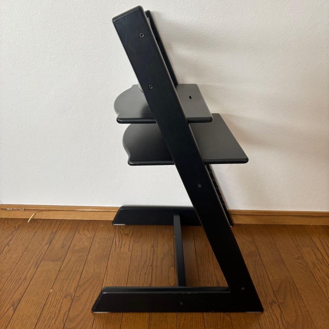 ＊美品＊ストッケ　トリップ トラップ　ベビーチェア+ベビーセット　ブラック