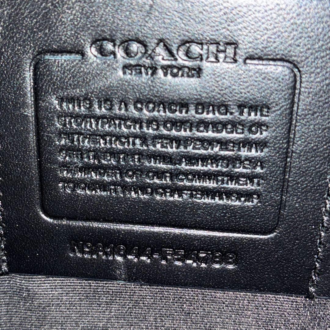 美品✨COACH 54738 フライトバッグ マホガニー シグネチャー