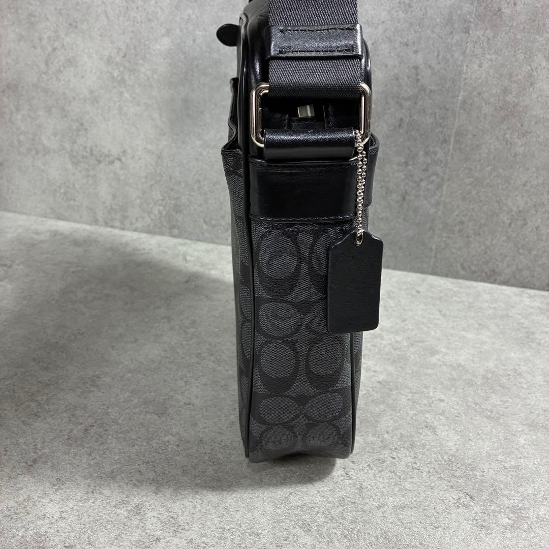 美品✨COACH 54738 フライトバッグ マホガニー シグネチャー