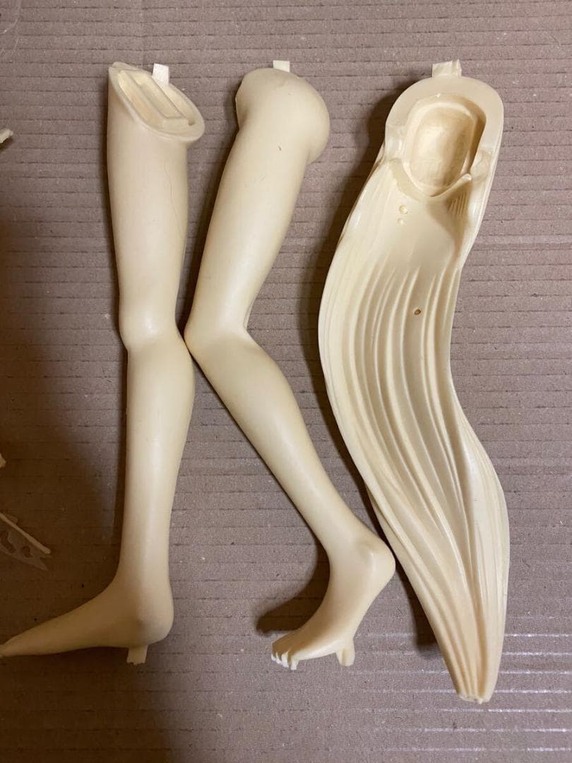 ヘッダー欠品 リリカルなのは 高町なのは フェイト 八神はやて ガレージキット