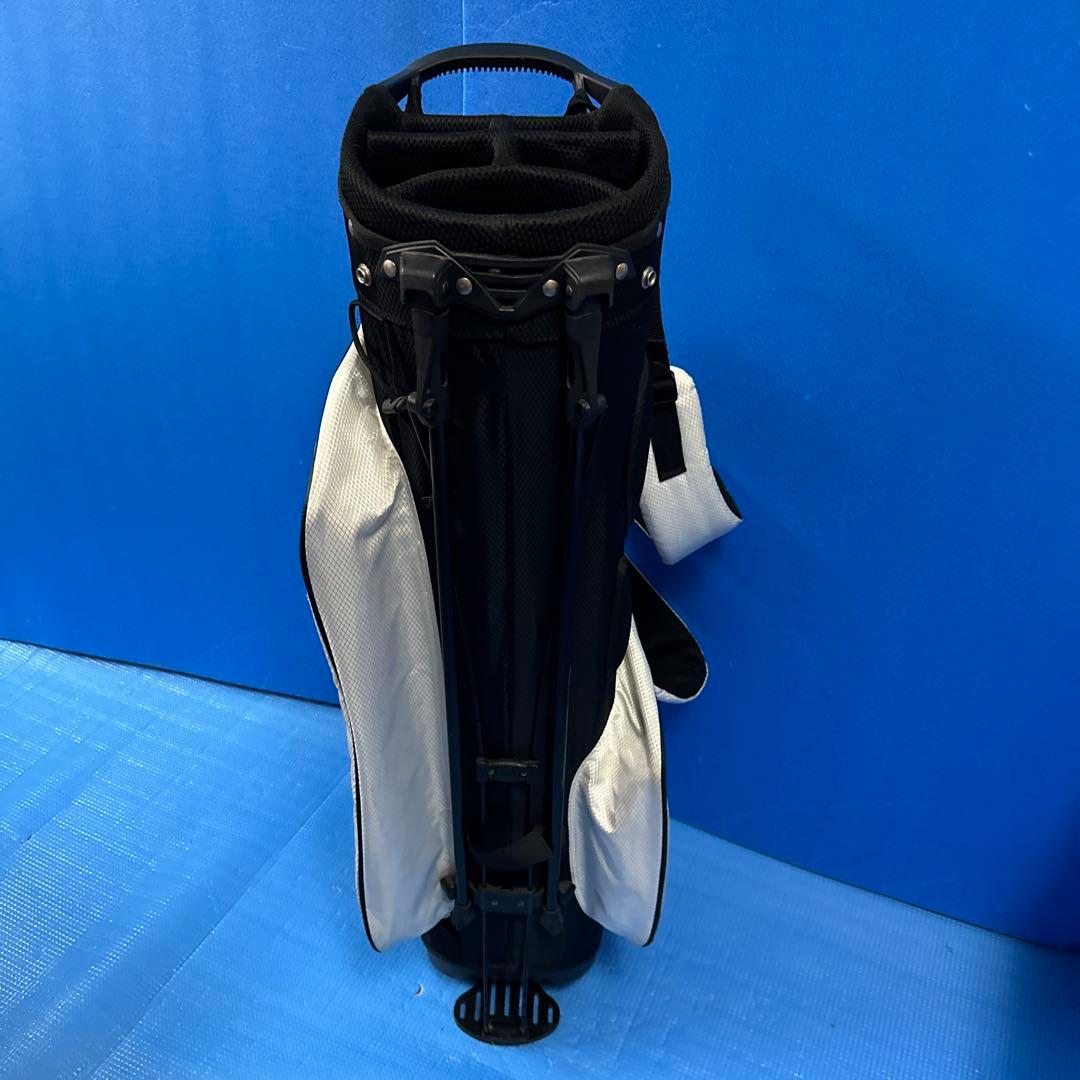 PYKES PEAK キャディバッグ ホワイト・ブラック