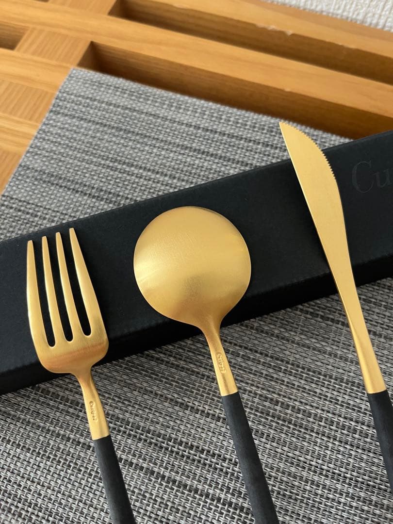 クチポール 正規品 ゴア デザート カトラリー6セット ギフトbox