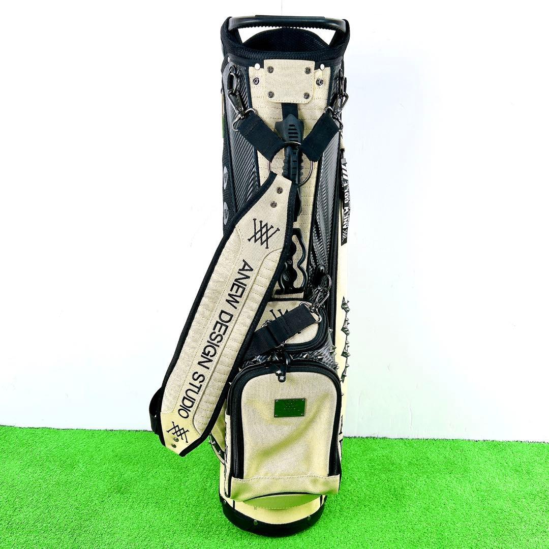 ANEW アニュー　キャディバッグ スタンド式　人気色　ゴルフクラブ　軽量