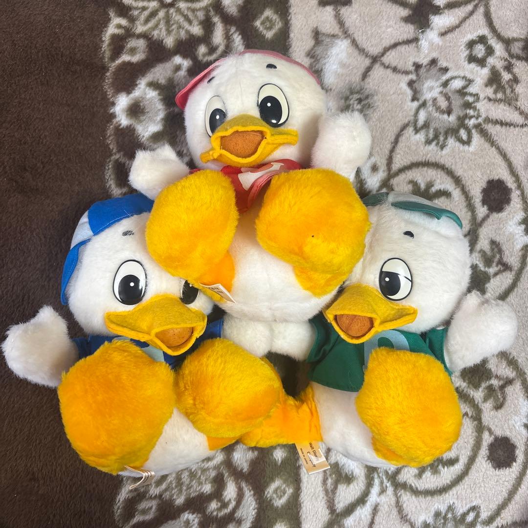 1980年代 ビンテージ ドナルド ぬいぐるみ 3体セット サンアンドスター