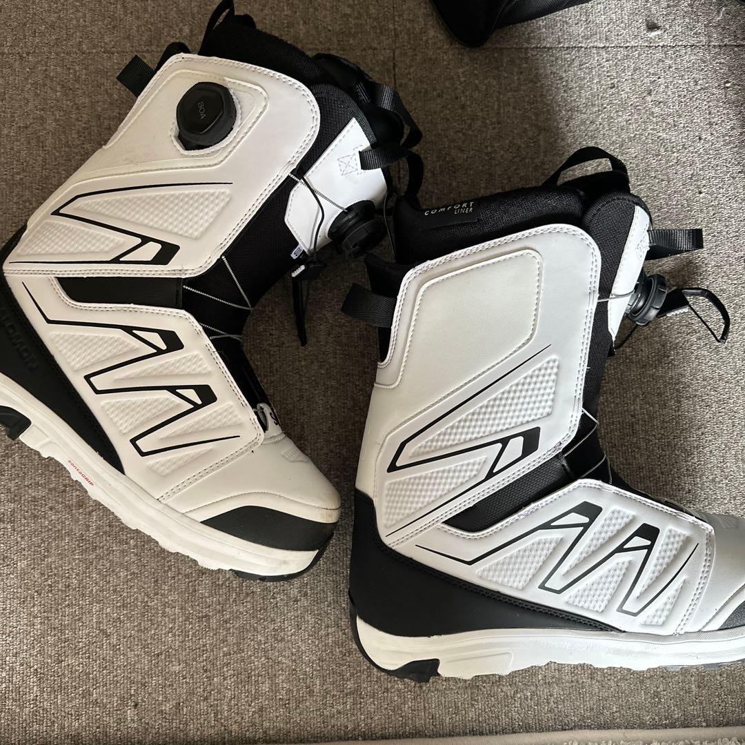 Salomon スノーボードブーツ S ホワイト/ブラック