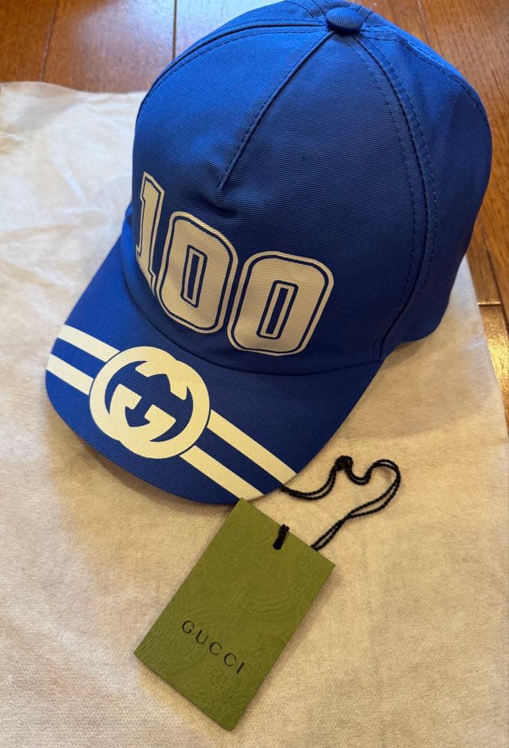 シンGUCCI 100周年記念 ベースボール キャップ グッチ 帽子