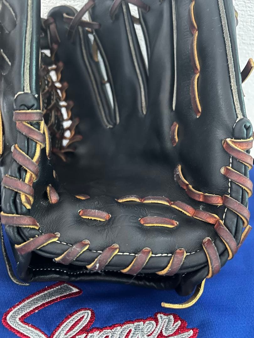 未使用　Slugger 野球　黒グローブ　硬式