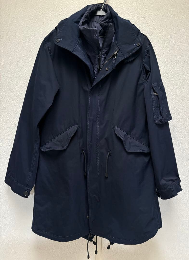 ヨウジヤマモト プールオム モッズコート ポリ製品染め 希少