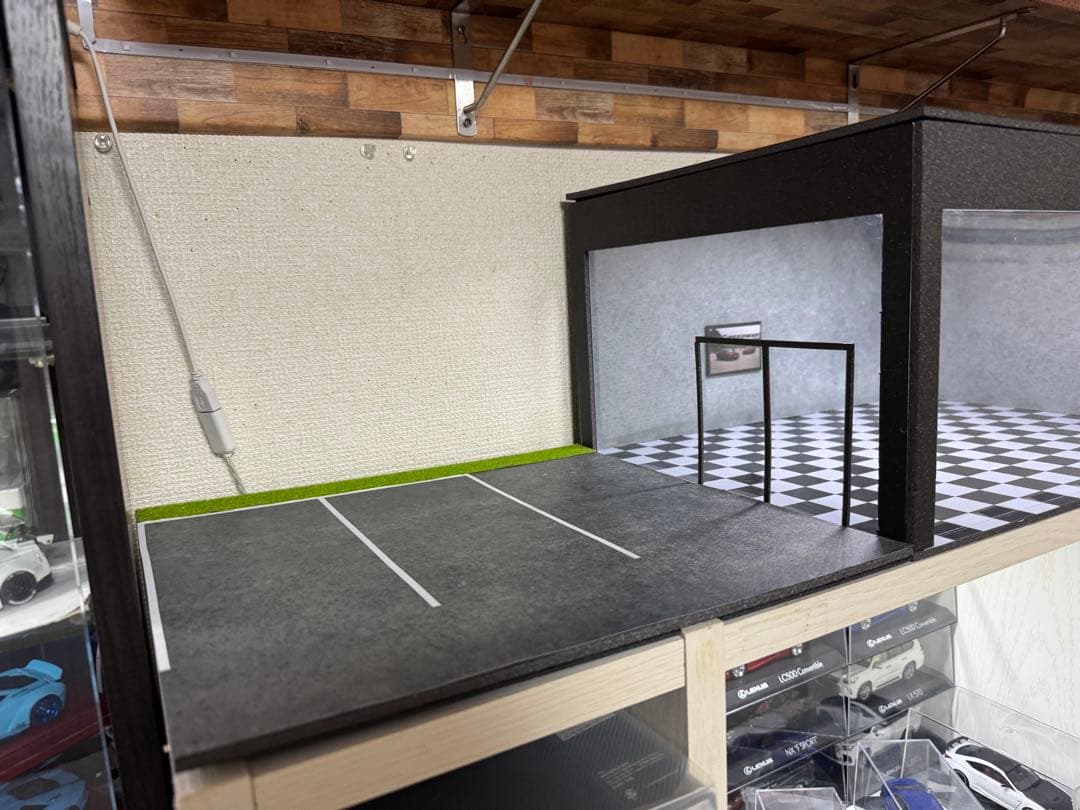 1/24ミニカー用ジオラマ