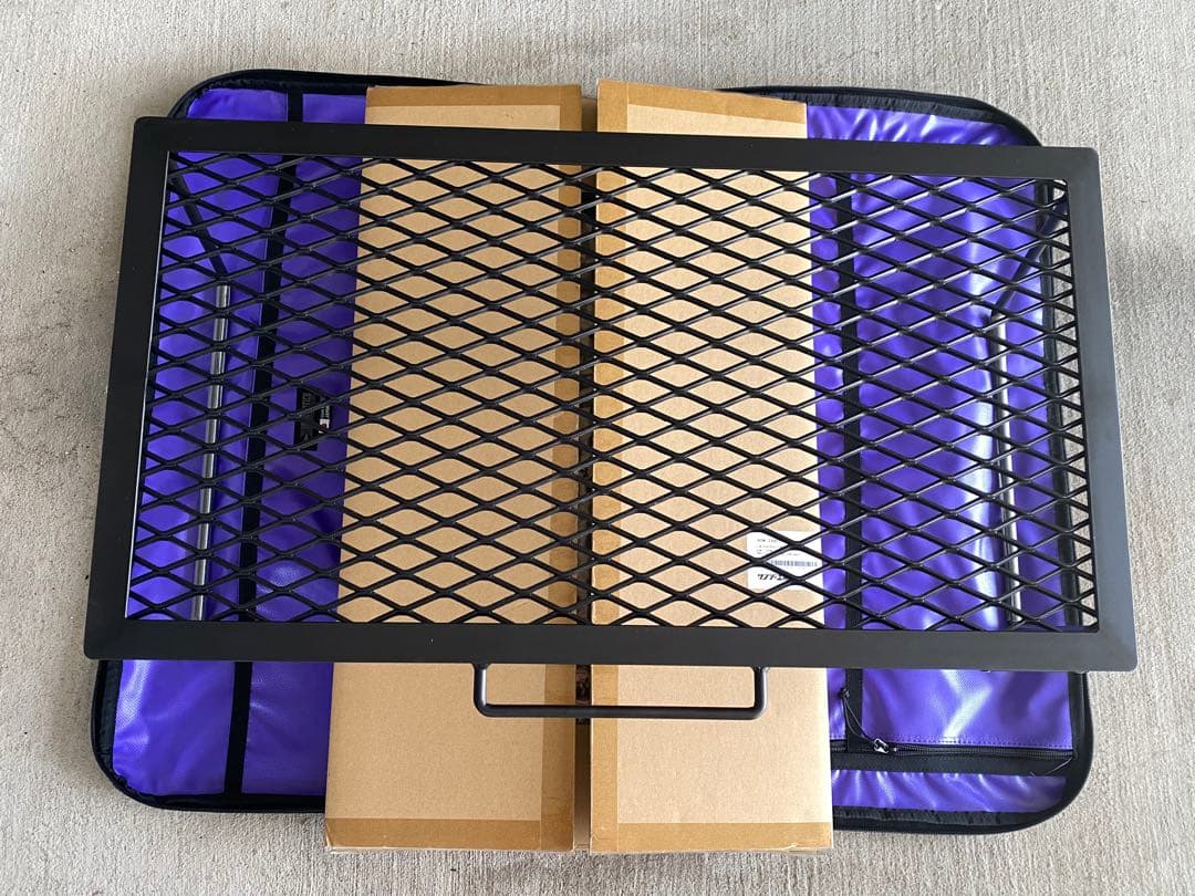 美品 サンゾー工務店I RON TABLE アイアンテーブル ケース&ワッペン