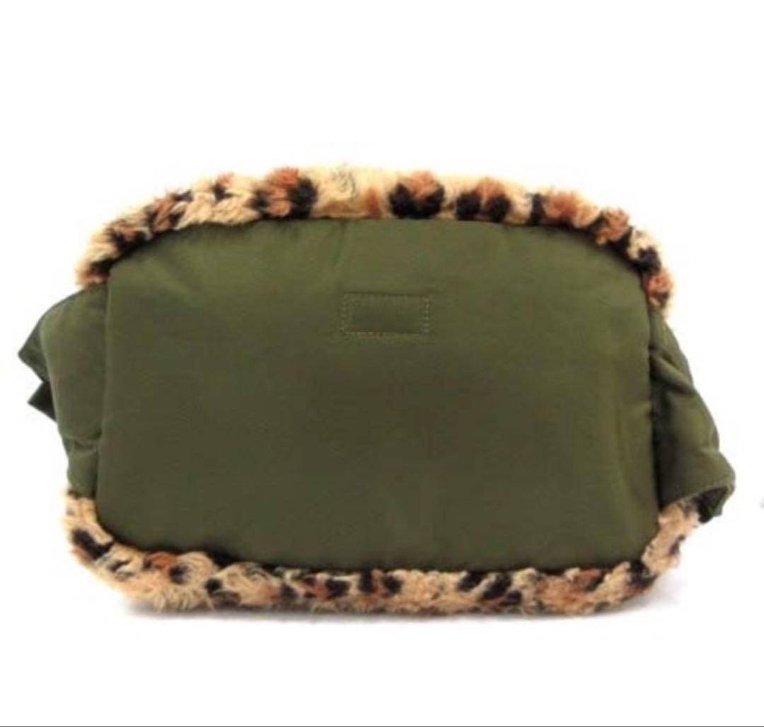 sacai×PORTER レオパード ウエストポーチ