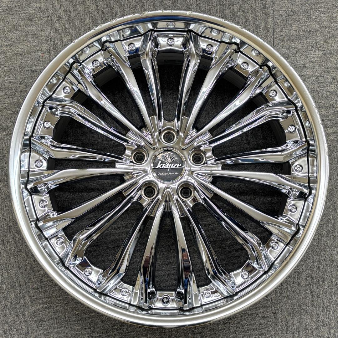 新品タイヤ付 weds クレンツェ フェルゼン アルファード ハリアー