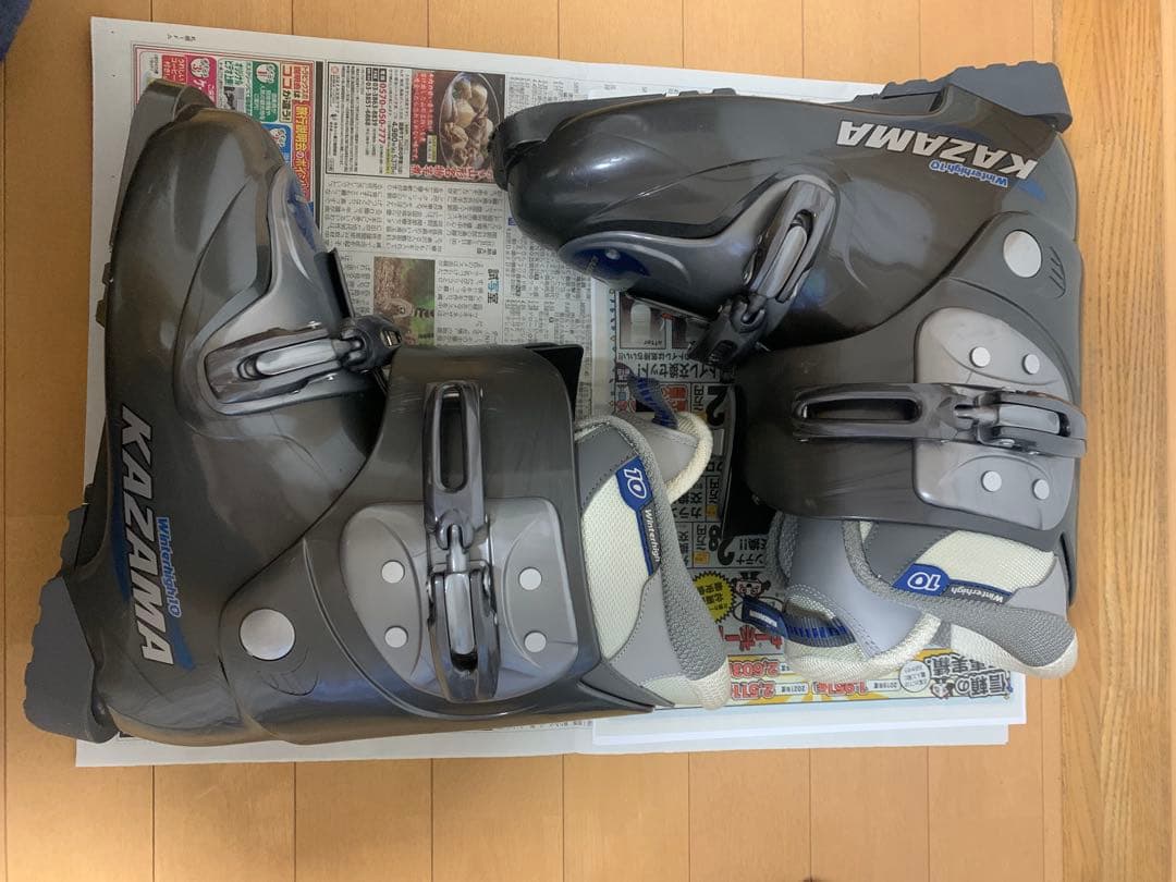 スキーブーツ 28cm KAZAMA 日本製　袋つき