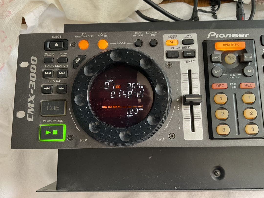 Pioneer CMX 3000 音出し確認