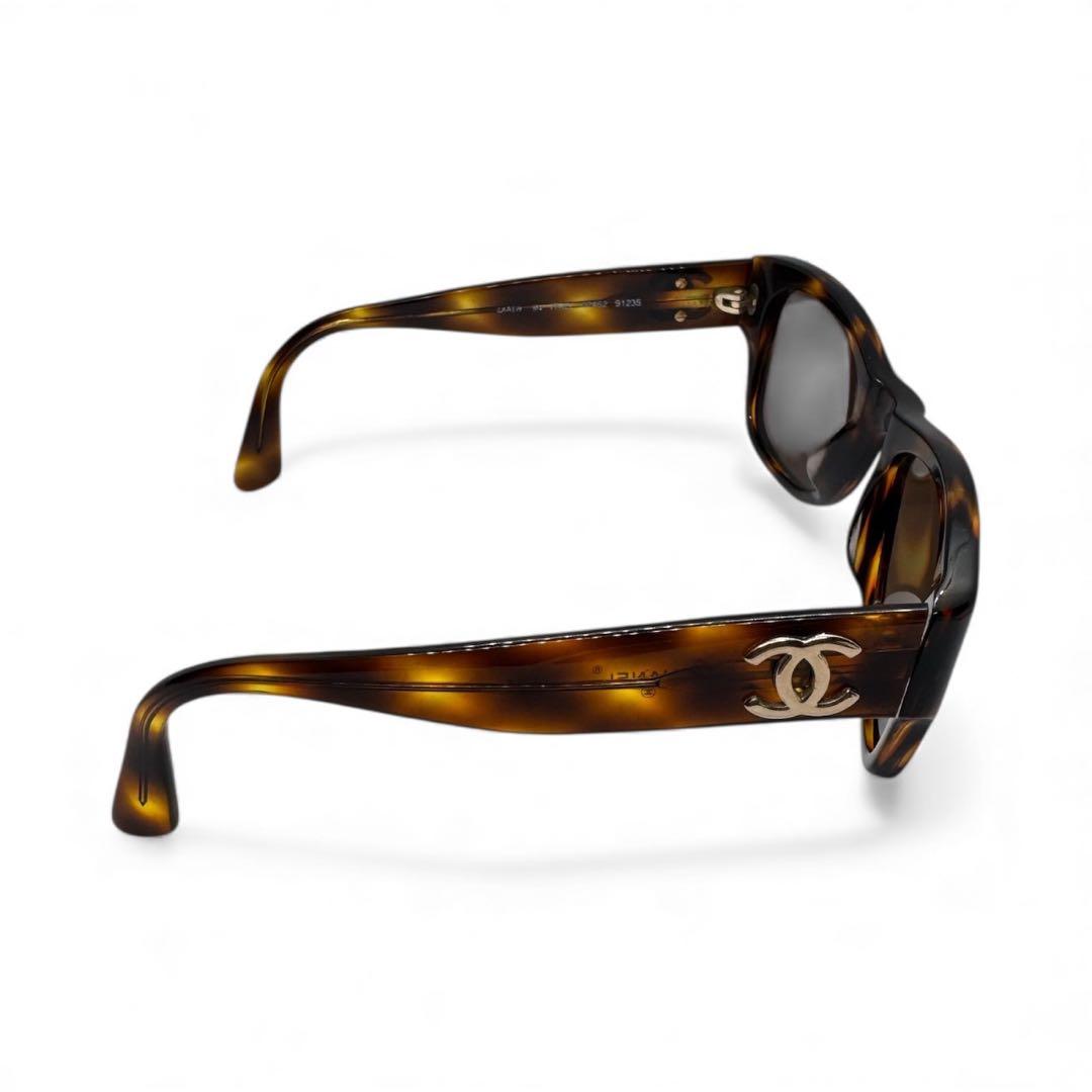 CHANEL ココマーク 02462 91235 べっ甲調 サングラス