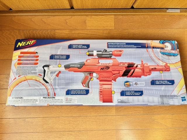 【超レア】ナーフ 電動　NERF Accustrike Stratohawk