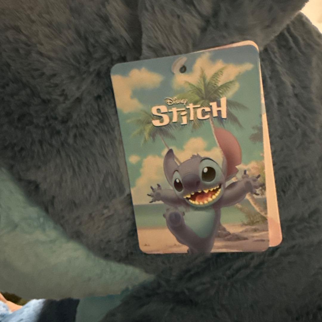 【新品⭐コストコ限定】特大スティッチぬいぐるみ ★ブランケット付き