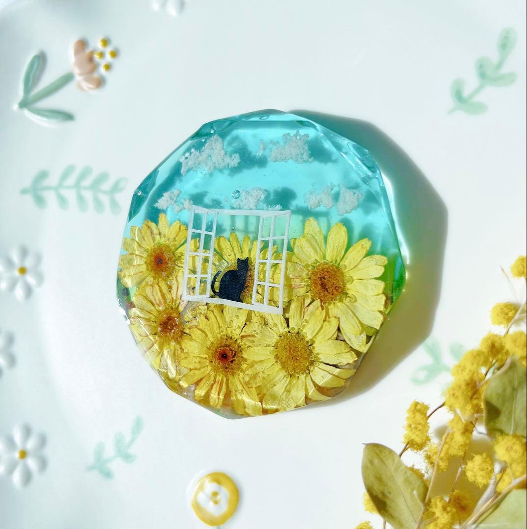 【おりっちゃん様】クリオネくまちゃんひまわり窓猫ちゃんコスモスくまちゃんおまとめ