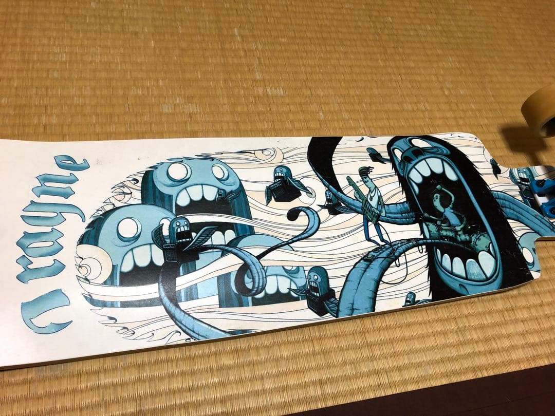 RAYNE ロングスケートボード ロンスケ 送料込 カナダ製