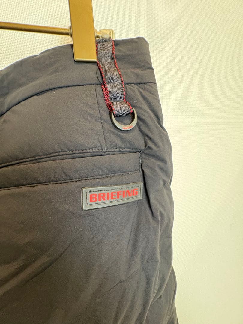 定価11万　BRIEFING 上下セット　ダウン　フード付きダウンジャケット 黒