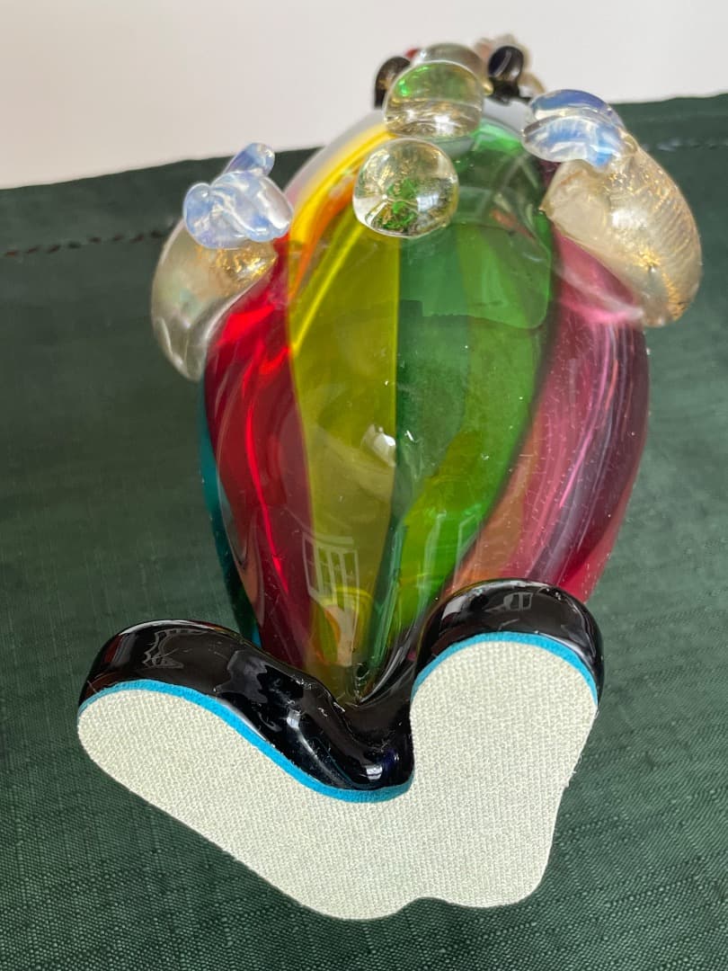 ベネチアングラス　(ムラーノガラス) ピエロ　人形