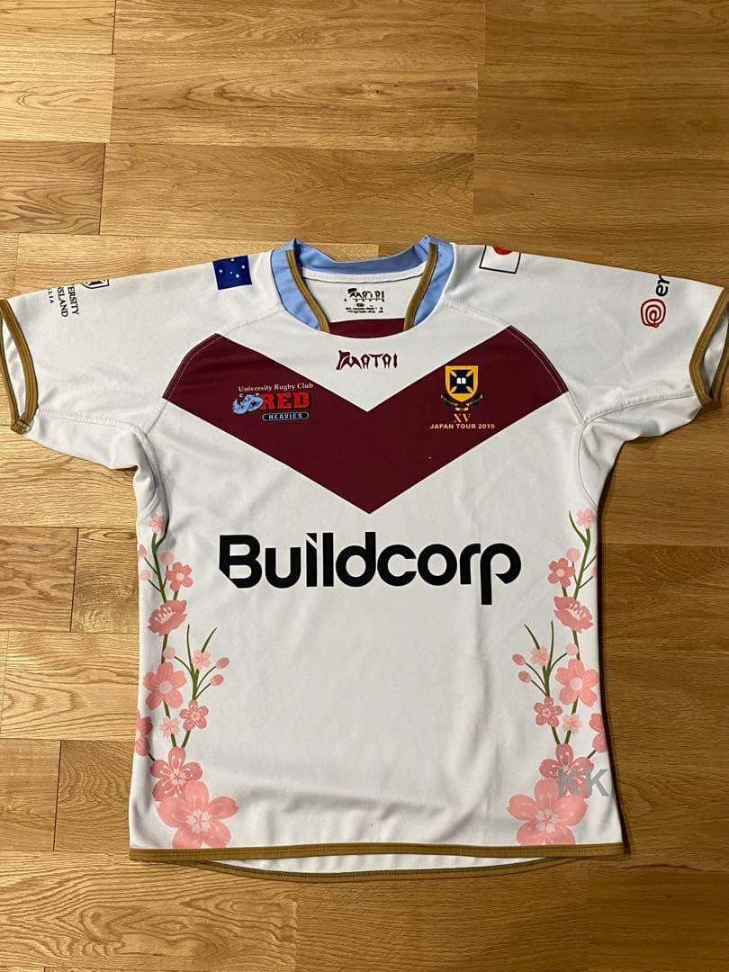 クイーンズランド大学　ラグビー部　試合用ユニフォーム　背番号13