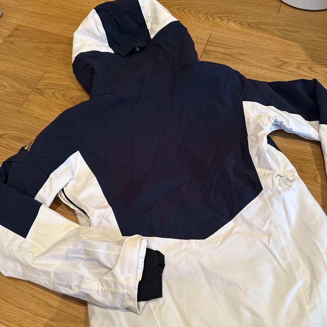 2023年ミレースキー用ジャケット Mサイズ ネイビー/ホワイト