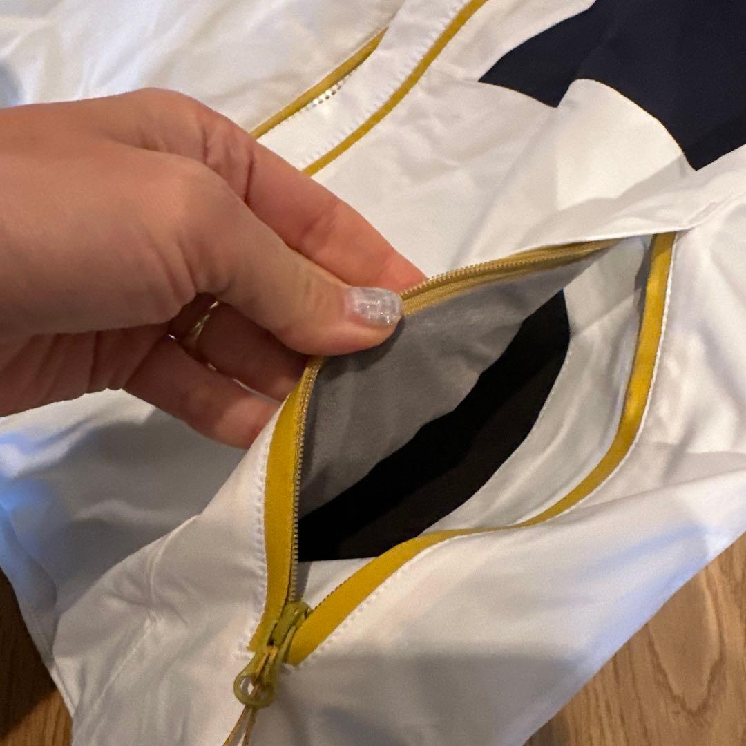 2023年ミレースキー用ジャケット Mサイズ ネイビー/ホワイト