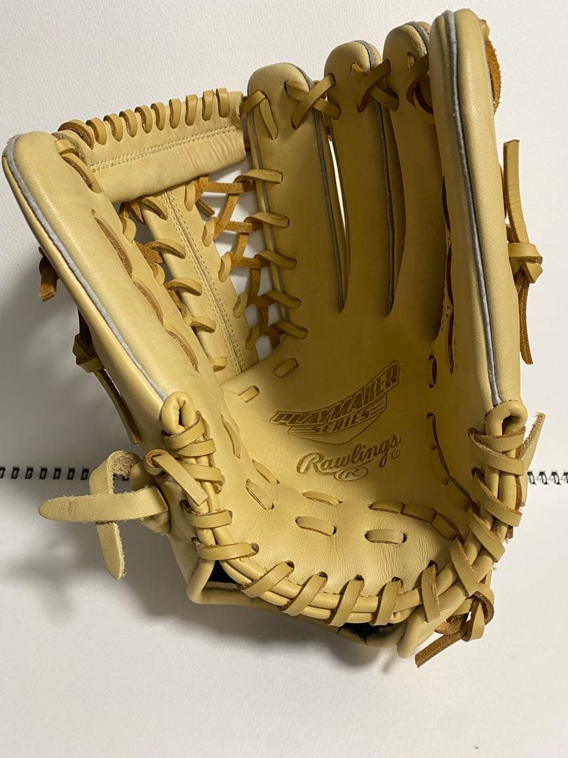 Rawlings プレミアムモデル 軟式グローブ キャメル　オールラウンド　左着
